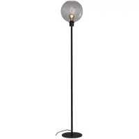 Masterlight Stehleuchte aus Glas Lazise Schwarz