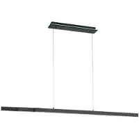 Paul Neuhaus LED Pendelleuchte Q-ARIAN Pendellampe mit beleuchtetem Deckenkasten, CCT RGB Anthrazit Esszimmer, Küche 2569-13