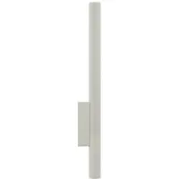 Nowodvorski Lighting Stilvolle Wandleuchte Fourty Seidengrau 60cm