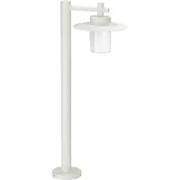 Albert Gartenweglampe Mauty 88cm - weiß
