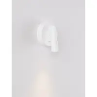 Lyora Nachttischlampe Tico weiß