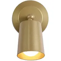 Searchlight USB wiederaufladbare Wandleuchte Cone Gold