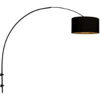 Steinhauer Wandlampe Sparkled Light, dimmbar, schwarz, für Wohn- / Esszimmer, Metall, Modern, Wandleuchte, Wandlampe Innen