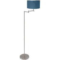 Mexlite Stehlampe Bella Metall mit blauer Kappe