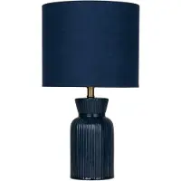 Searchlight Tischlampe Tia blau