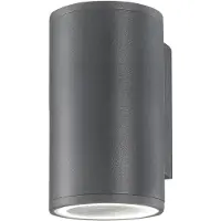 Lyora NODUS Wandleuchte GU10 Grau 7W IP54 6,5x10,4x11cm dimmbar 773221