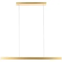 Mexlite Design-Pendelleuchte BrightLine 120cm gold