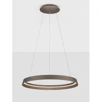 Lyora Design-Pendelleuchte Ormi Ø 60cm Champagner