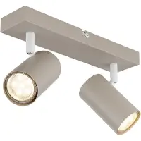 Globo 57911-2SA, Weiß, Metall, IP20, I, GU10, 35 W
