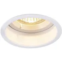 SLV 1005436 HORN, Deckeneinbauleuchte weiß 25W Blower Door Luftdichtheit getestet IP20/IP44