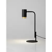 Lyora Schreibtischlampe Nessi schwarz mit gold