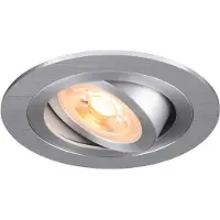 SLV Einbaustrahler New Tria 75 rund - Aluminium - GU10