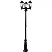 Searchlight Klassische Sockelleuchte Alex 3 Krone