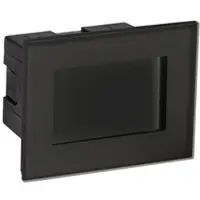 Nova Luce LED Wandeinbauleuchte Olin 3W warmweiss 3000K IP65 Anthrazit Aluminium 10x8cm 9050705