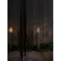 Nordlux Wegeleuchte Sidara 95 Seaside, anthrazit, Alu, IP44, E27 Sidara, dimmbar, alu / grau / zink, Aluminium, Modern