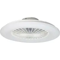 Lucci air Deckenventilator mit Beleuchtung Oslo weiß