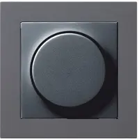 Gira Anthrazit Dimmer cover für gebaute Dimmer
