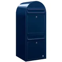 Bobi Briefkasten Duo 5003 Dunkelblau