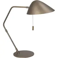Eth Design-Tischlampe Lotte Anodic Brown