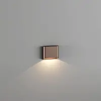 Artdelight Wandleuchte Diaz 1L Bronze gebürstet