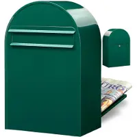 Bobi Briefkasten Classic B 6005 Dunkelgrün