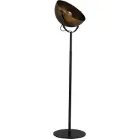 Masterlight Stehlampe Larino 50 175 cm schwarz mit antiken kupfer