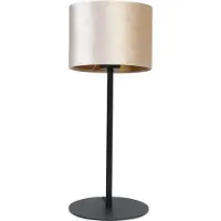Masterlight Tischleuchte Venus 1-flammig Samt Sand Ø20cm