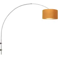 Steinhauer Wandleuchte Sparkled Light 1-flammig Gebürsteter Stahl / Samtgold 160x30cm