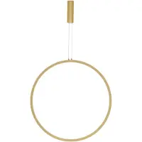 Lyora CHANGE LED Pendelleuchte Messing 48W Warmweiss 200x80,7cm dimmbar 9070170