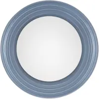 Nova Luce Wandleuchte Orbique G9 Graublau Opal Glas Keramik Ø22cm 9009209