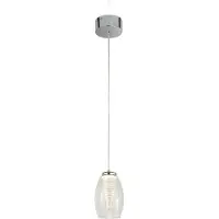 Searchlight Hängelampe Cyclone Chrom mit klarem Glas