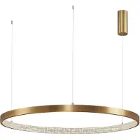 Lyora PRESTON LED Pendelleuchte Gold 60W Warmweiss 120x110cm dimmbar 9285110
