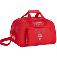 Safta Real Sporting de Gijón Sporttasche Rot 40 x 24 x 23 cm