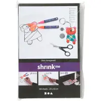 Creativ Company schrumpffolie glänzend transparent 30 cm 100 Blatt