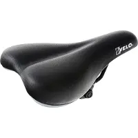 Velo Sattel JUNIOR Jugend 20-24, schwarz