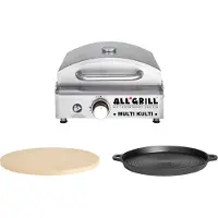 PAELLA WORLD All'Grill Multi-Kulti Set 1 inkl. Pizzastein und Gussgrillplatte