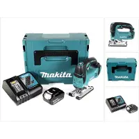Makita DJV 182 RG1J Akku Pendelhubstichsäge 18V Brushless + 1x Akku 6,0Ah + Ladegerät + Makpac
