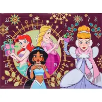 Sambro , Disney Princess Adventskalender mit 24 Fenstern, Bunt