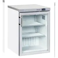 Casselin Gefrierschrank mit Glastür 200 L Weiß CANV200LB