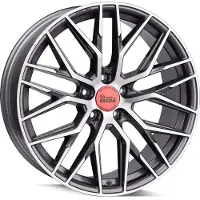 Mam 17 Zoll MAM RS4 5x114,3 ET45 Alufelgen PALLADIUM FRONT POLISH