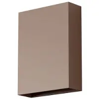 Artdelight Schlanke Wandleuchte Memphis Bronze gebürstet