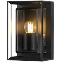 Konstsmide Wandleuchte 1x E27 schwarz 7886-750