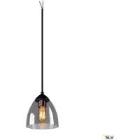 SLV 1006159 PARA CONE GL, Pendelleuchte schwarz, transparent