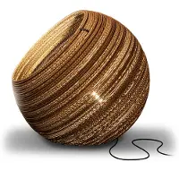 Think Paper Globe 640 Papptischlampe Ø 64cm
