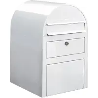 Bobi Briefkasten Swiss 9016 Weiß