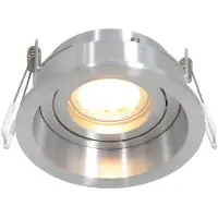 Steinhauer Spotleuchte Pélite spot 1-flammig Gebürstetes Stahl 10x10cm