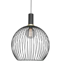 Steinhauer Besselink licht ST3068ZW, E27, Schwarz
