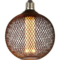 Searchlight Gaze-Lichtquelle Lampy schwarz Ø 12cm