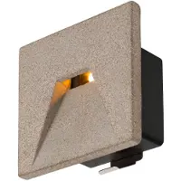 SLV 1006406 CONCRETO EL, Wandeinbauleuchte grau, 3.2W, 45lm, 3000K IP65