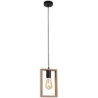 JUST LIGHT Pendelleuchte "FRANKY", schwarz, 1, 1 Stk., Leuchten, ExklusiveE27, Pendelleuchte